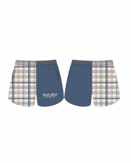 Pastel Paddock Footy Shorts