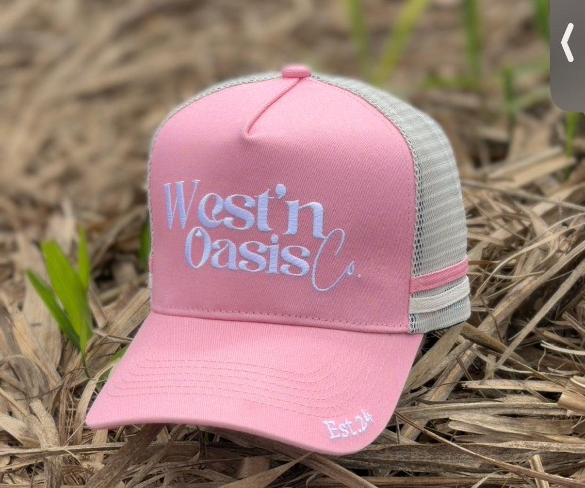 Pink OG trucker cap