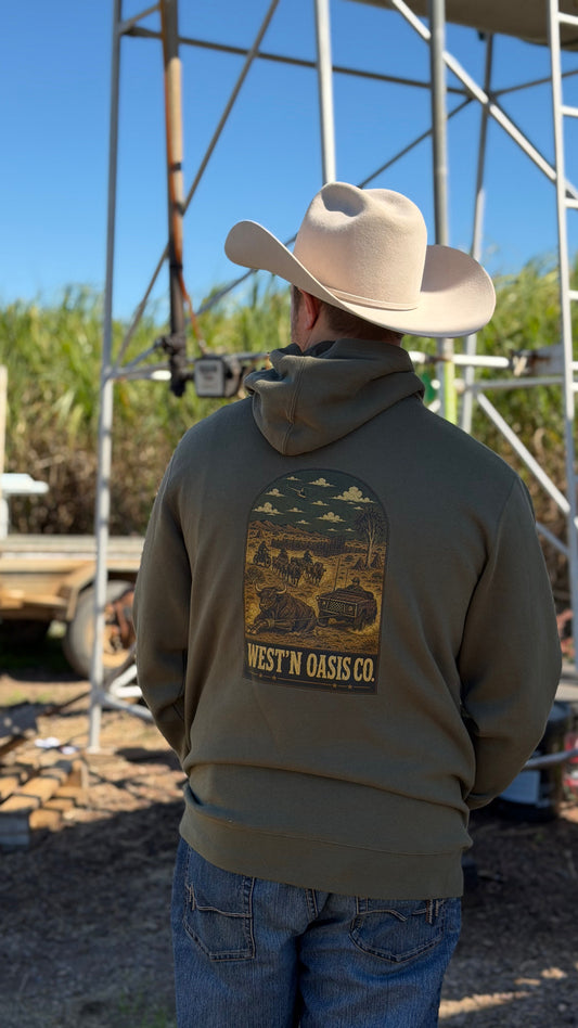 Muster Hoodie