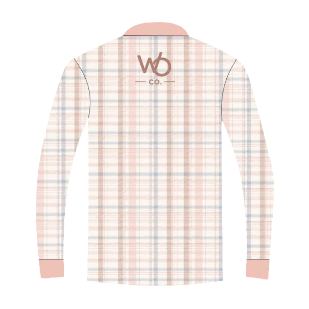 Plaid Pink Fishing Shirt PRE ORDER