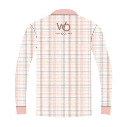 Plaid Pink Fishing Shirt PRE ORDER