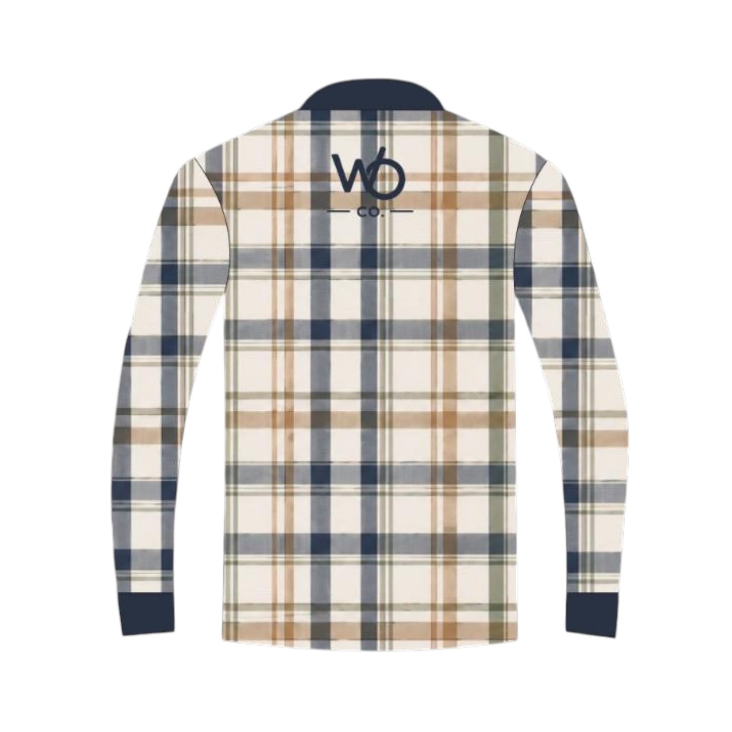 Plaid Blue Fishing Shirt