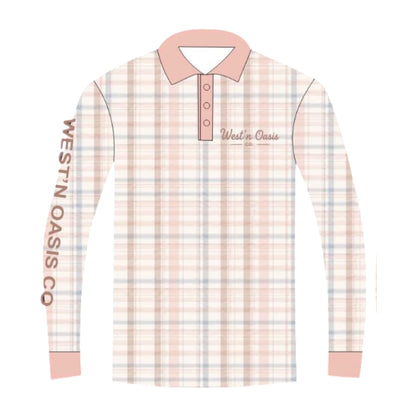 Plaid Pink Fishing Shirt PRE ORDER