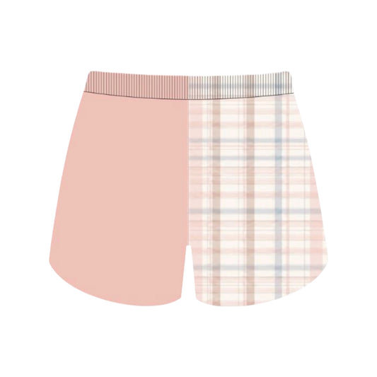 Plaid Pink Shorts