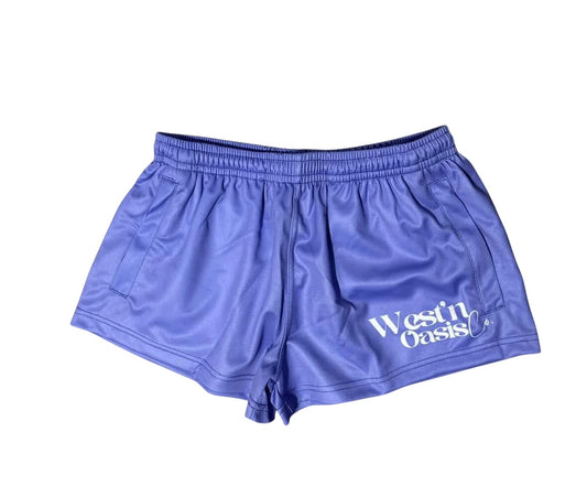 Purple Footy shorts